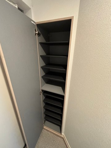 リアル北久里浜パークテラスⅠの収納|新築時の写真です