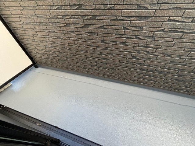 リアル北久里浜パークテラスⅠのバルコニー|新築時の写真です