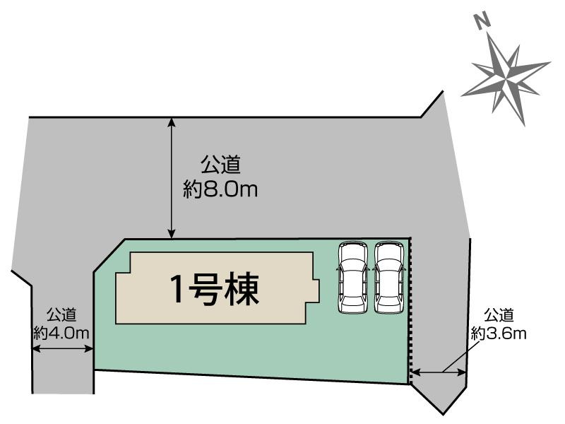 BLOOMING GARDEN　羽生市西5丁目の区画図|図面と現況が異なる場合、現況を優先とします。