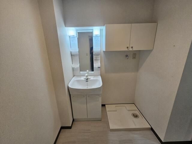 オーロラ三田の洗面所