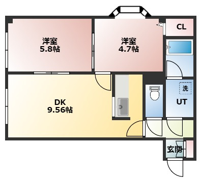 【間取り】 | 【CP対象】プラザイン南郷 | 間取りです