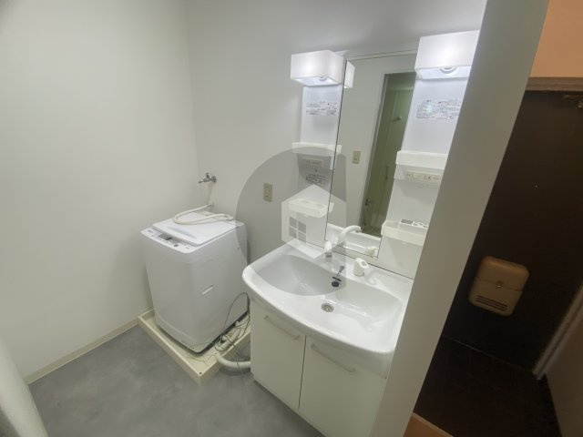 東大阪市水走２丁目の賃貸マンションの洗面所