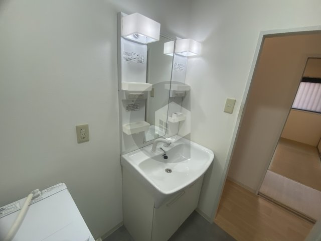 東大阪市水走２丁目の賃貸マンションの独立洗面台