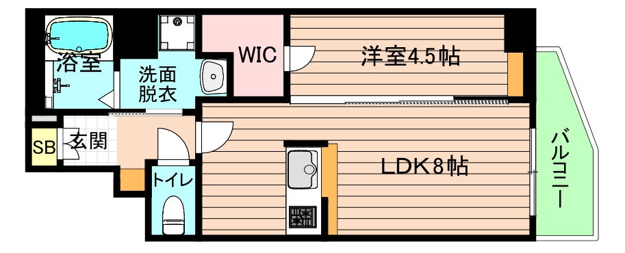 THE　HUB　MIYAKOJIMAの間取り