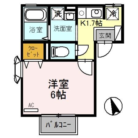 【間取り】 | セジュールＴａｎｉｇａｍｉ
