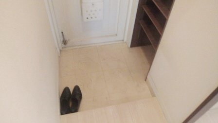 グリーンピア原木の玄関|下駄箱付きです（写真は別号室です）