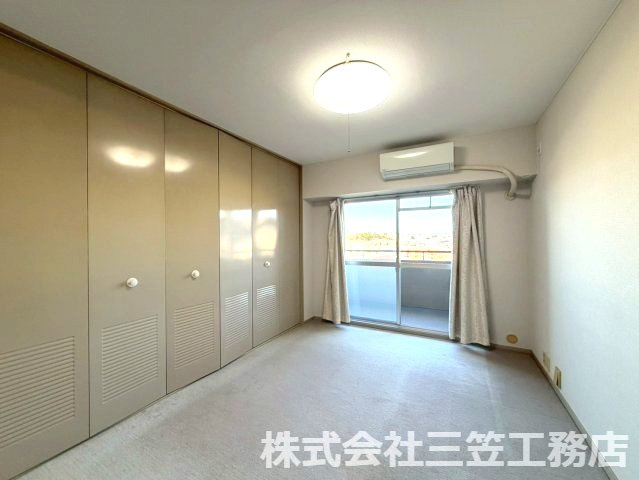 香里ヶ丘セントポリア弐号館の寝室