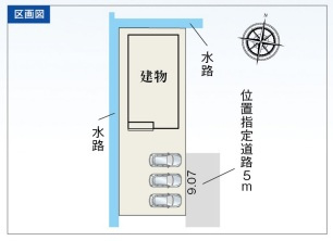 【区画図】 | 山県市東深瀬平屋の新築戸建限定1邸！敷地広々80坪！長期優良住宅！耐震等級3・住宅性能評価書取得！ | 山県市東深瀬平屋の新築戸建限定1邸！敷地広々80坪！長期優良住宅！耐震等級3・住宅性能評価書取得！