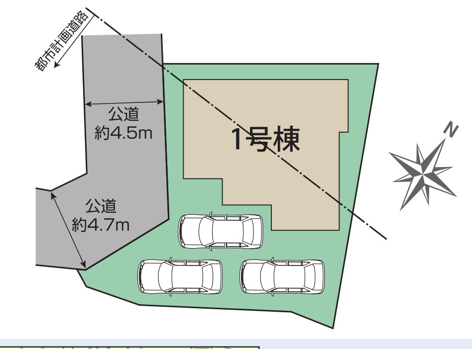 高崎市下小塙町の区画図|区画図
