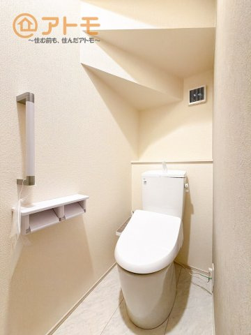 【トイレ】 | 富士宮市宮原　新築戸建て　2号棟 | 年代を問わず使いやすい洗浄機能付きトイレ！