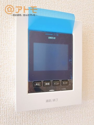【防犯設備】 | 富士宮市宮原　新築戸建て　2号棟 | TVモニター付きインターホンは訪問者を確認することができ、防犯性に優れています♪
