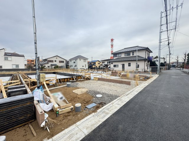 東村山市野口町2丁目・全4棟　新築一戸建　2号棟の外観|2026年2月20日撮影