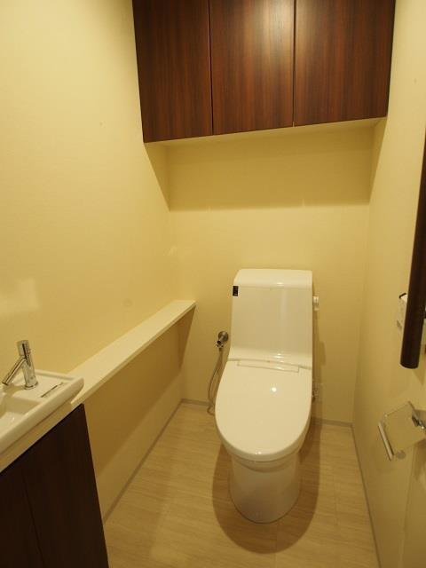 大阪ひびきの街ザ・サンクタスタワーのトイレ