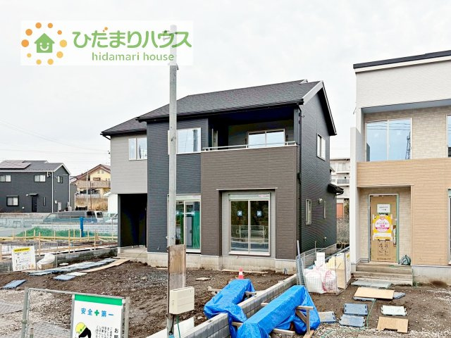 【外観パース】 | 坂東市岩井　新築戸建　2号棟 | スーパー至近で、お買い物に便利な立地です(#^^#)