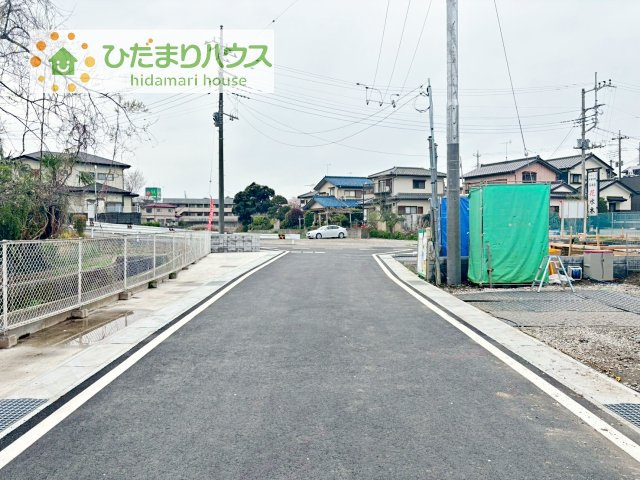 【前面道路含む現地写真】 | 坂東市岩井　新築戸建　2号棟 | 4/5撮影