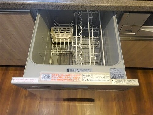 大阪ひびきの街　ザ・サンクタスタワーの設備|食器洗浄乾燥機　※前回募集時／２０２５年５月の写真