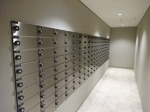 大阪ひびきの街　ザ・サンクタスタワーのその他|メールボックス　※前回募集時／２０２５年５月の写真