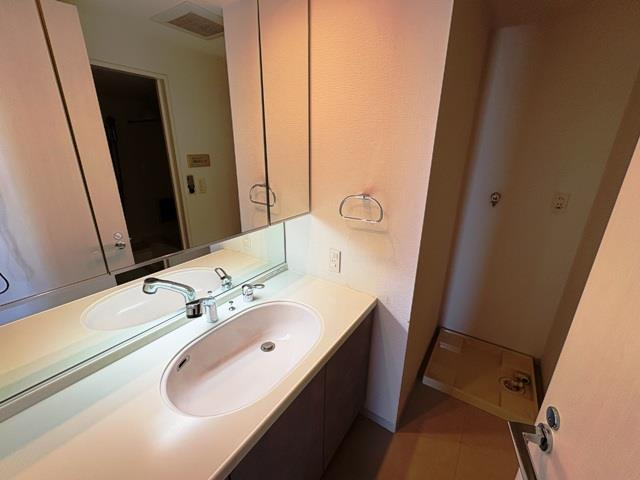 サンクタスタワー心斎橋ミラノグランデの洗面所