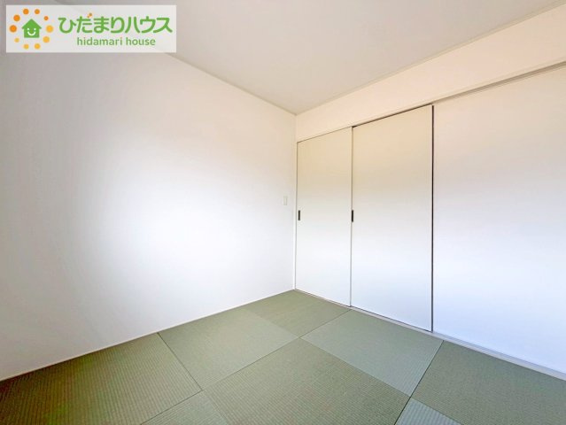 いわき市泉町下川第8　新築戸建　の和室|すぐ横になれる和室は、みんなの憩いの場(*^-^*)