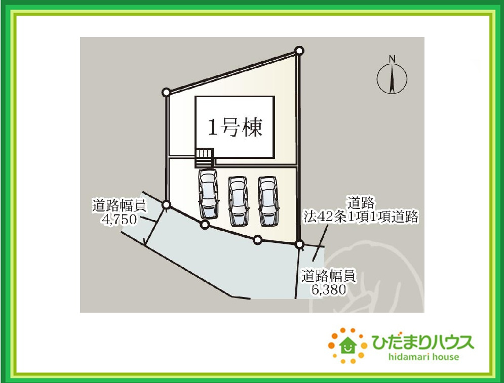 いわき市泉町下川第8　新築戸建　の区画図|スーパーやドラックストアも近い為、住環境良好です♪