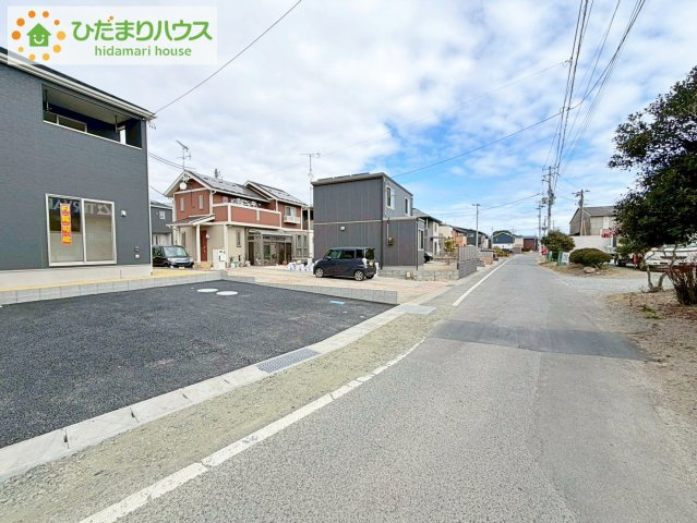 いわき市泉町下川第8　新築戸建　の前面道路含む現地写真|是非一度、ご家族そろってご内覧ください♪