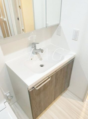 【洗面所】 | メイクス浅草イースト | 洗面台です。