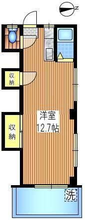 秋津マンションの間取り
