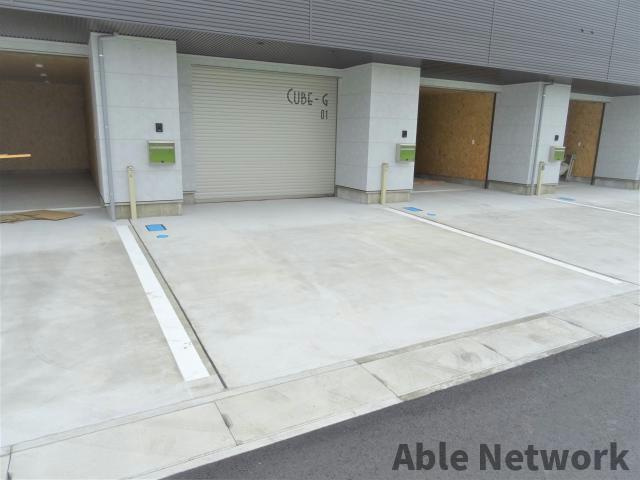 cubeGの駐車場|前面２台駐車可能
