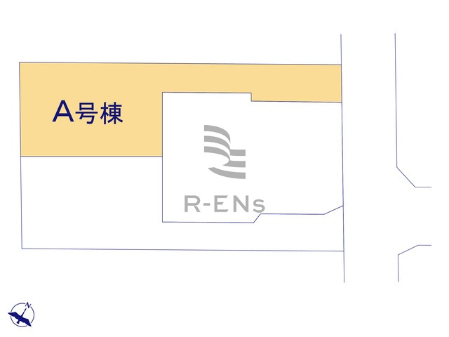 【区画図】 | 西東京市東町１丁目　新築戸建て　A号棟 | 保谷駅徒歩7分の好立地に全3棟が誕生です