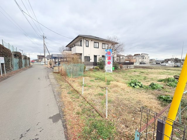 狭山市青柳　建築条件なし売地　「新狭山駅」徒歩14分　敷地159坪　の外観