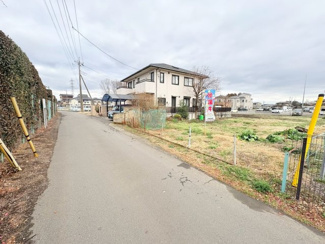 【前面道路含む現地写真】 | 狭山市青柳　建築条件なし売地　「新狭山駅」徒歩14分　敷地159坪　