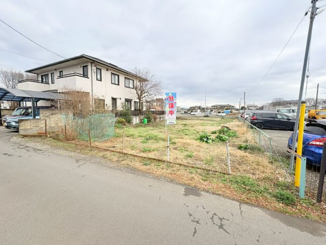 狭山市青柳　建築条件なし売地　「新狭山駅」徒歩14分　敷地159坪　の外観