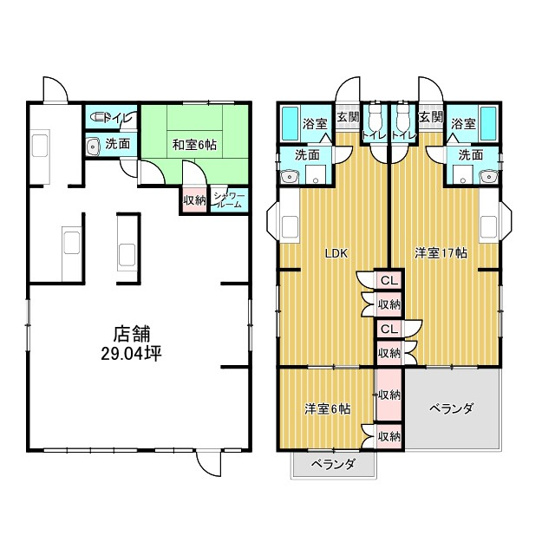 【間取り】 | メゾン川瀬