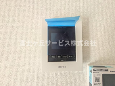 【セキュリティ】 | 袋井市旭町 新築一戸建て 2号棟 | TV付インターホンです