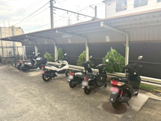 【駐輪場】 | ジョイ嵯峨野