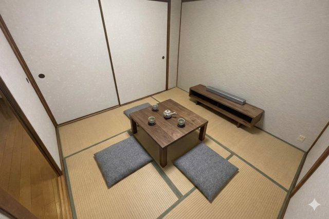 メガロコープ茨木の和室|和室4.5帖（写真は家具を配置したイメージ画像）