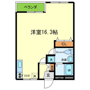 Casa de la Jの間取り