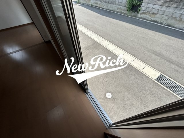 高崎市倉賀野町の一戸建てのバルコニー