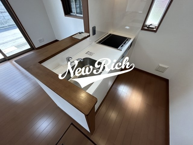 高崎市倉賀野町の一戸建てのキッチン