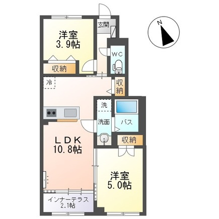 Comfort Luminousの間取り