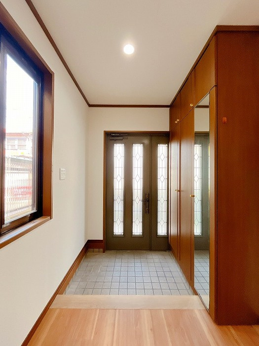 【仲介手数料無料／愛西市】愛西市西保町西川原175-32　中古戸建の玄関