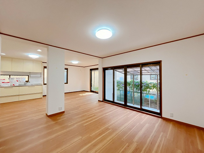 【仲介手数料無料／愛西市】愛西市西保町西川原175-32　中古戸建の居間・リビング