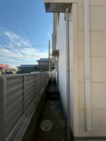 刈谷市高倉町の外観|東側外壁です