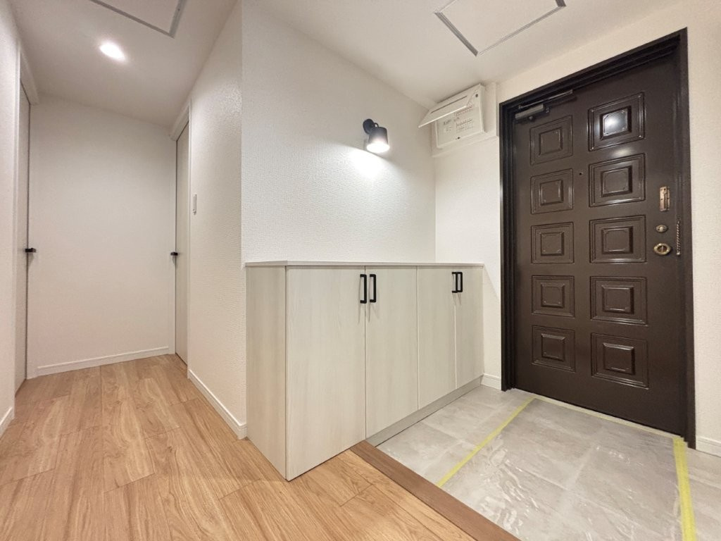 日車マンション南山の玄関|ゆったりとした玄関です