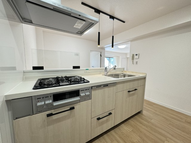 ベルシャトー瑞穂のキッチン|きれいなキッチンです