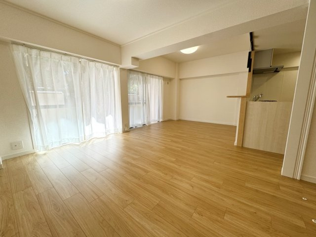 真栄マンション植田の居間・リビング|リビングです