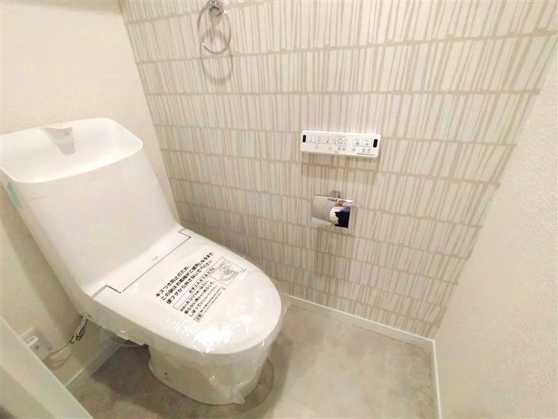 パークシティ三郷壱番館西棟のトイレ|コンパクトで使いやすいトイレです