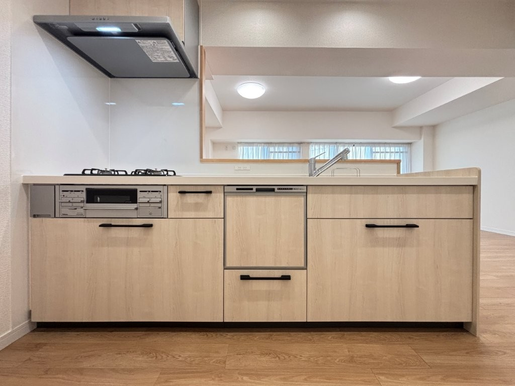 ライオンズガーデン中小田井A棟のキッチン|きれいなキッチンです