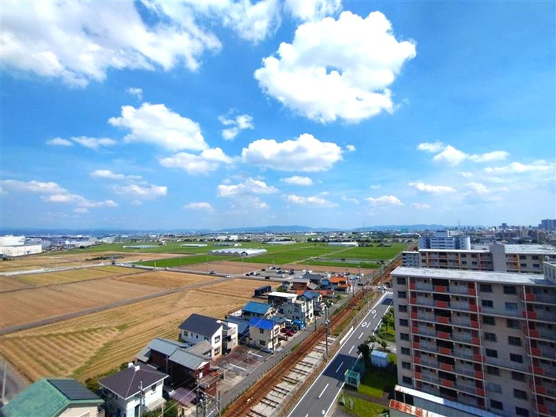 コープ野村新安城E棟の展望