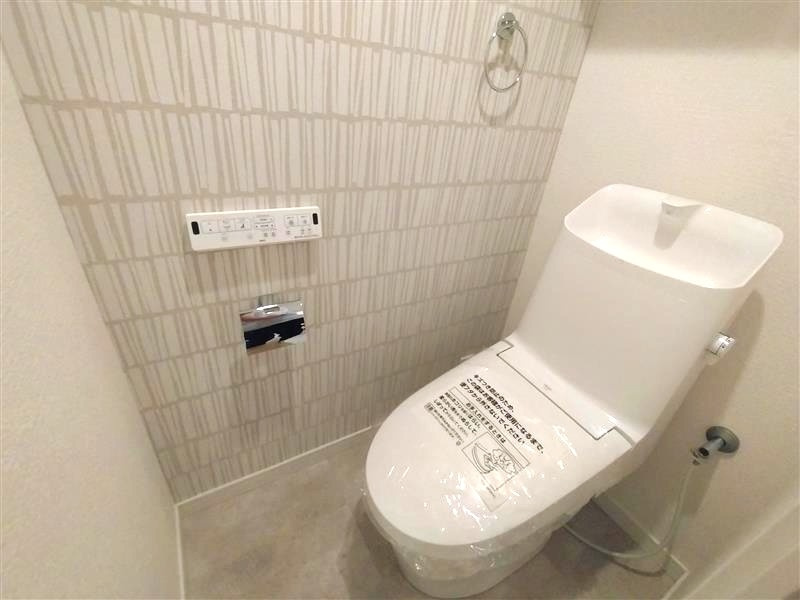 コープ野村新安城E棟のトイレ|シンプルで使いやすいトイレです